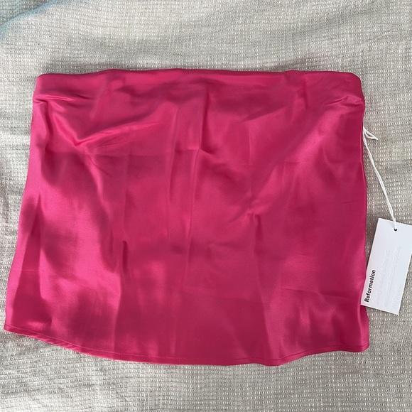 REFORMATION Spritz Top in Flambe - Picture 7 of 10